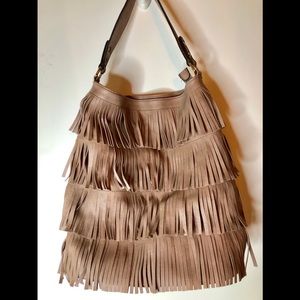 Layered Fringe Purse